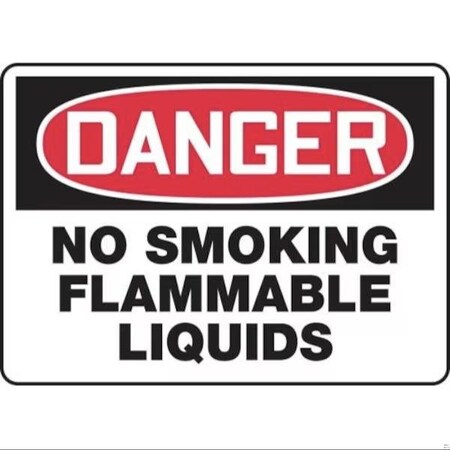 Accuform OSHA DANGER SAFETY SIGN NO SMOKING MCHL134XT MCHL134XT